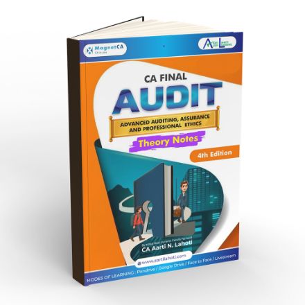 CA Final Audit Theory Notes (4th Edition) by CA Aarti Lahoti CA Final Audit Theory Notes (4th Edition) by CA Aarti Lahoti
