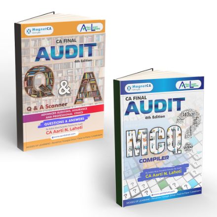 CA Final Audit Q & A Scanner + MCQ Compiler (4th Edition) by CA Aarti Lahoti CA Final Audit Q & A Scanner + MCQ Compiler (4th Edition) by CA Aarti Lahoti