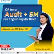 CA Inter Best Combo Audit + SM Full English Regular Batch by CA Aarti Lahoti