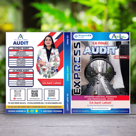 CA Final Audit Q & A Scanner + MCQ Compiler (4th Edition) by CA Aarti Lahoti CA Final Audit Q & A Scanner + MCQ Compiler (4th Edition) by CA Aarti Lahoti