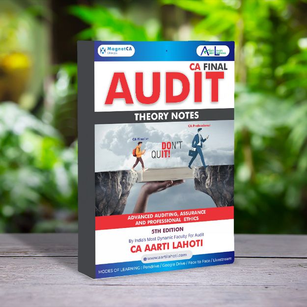 CA Final Audit ⁠Q & A Scanner + MCQ Compiler (5th Edition) by CA Aarti Lahoti