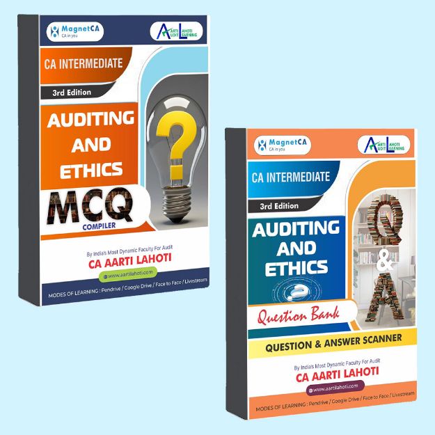 Picture of CA Inter Audit Book Combo – Q&A + MCQ (3rd Edition) Book By CA Aarti Lahoti